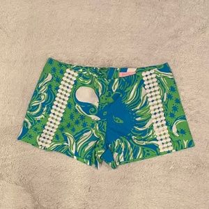 Lilly Pulitzer “Roar of the Jungle” Shorts - Sz 0